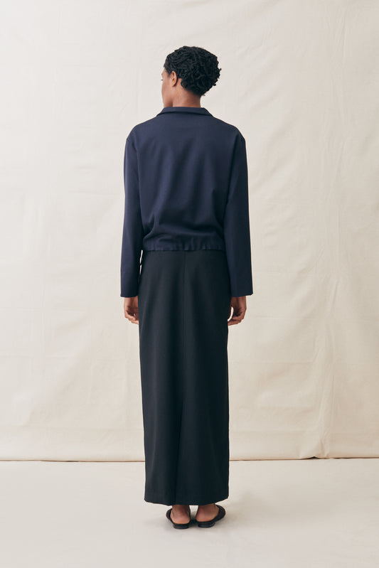 Wool Quarter Zip