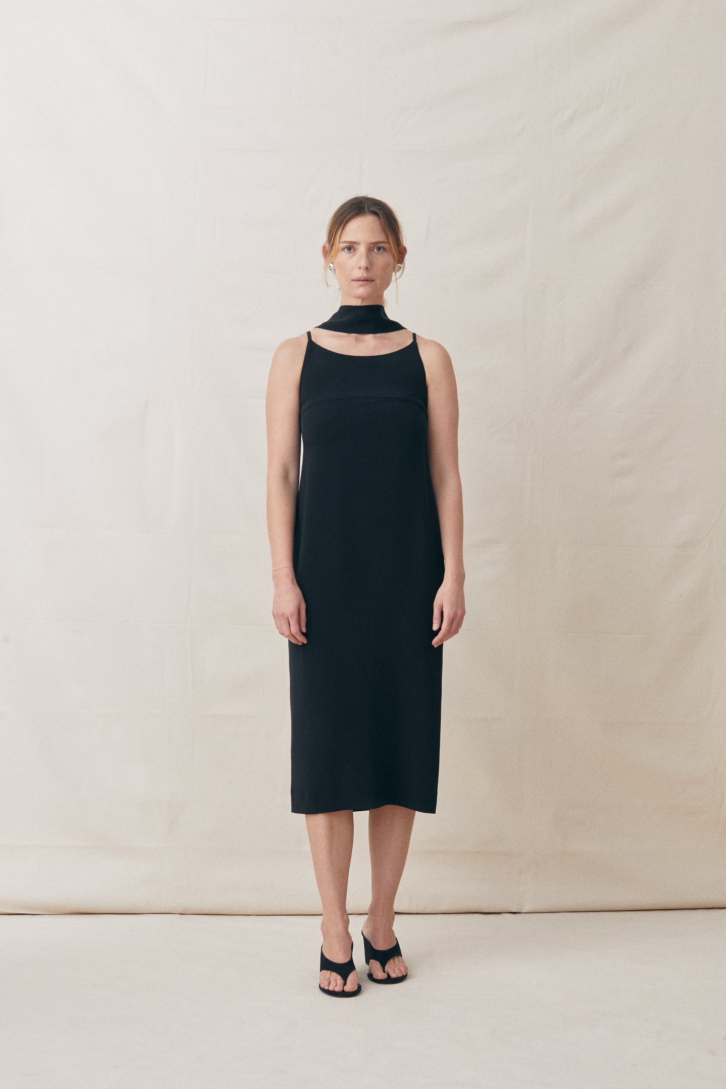 Silk Dress (Black)