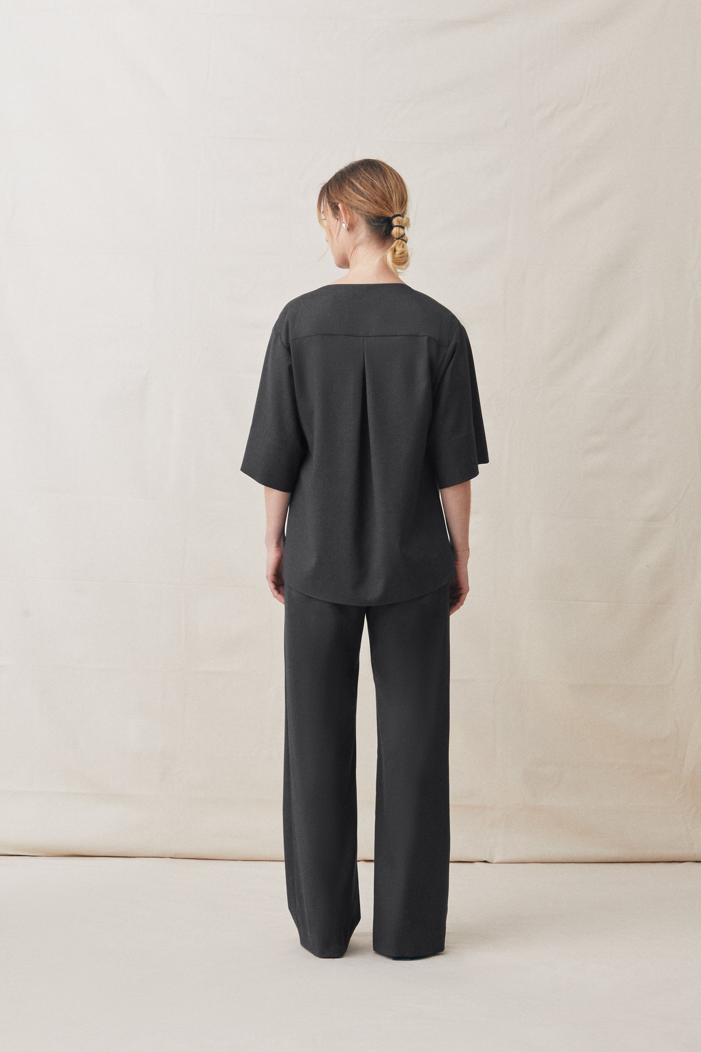 Wool Button Up