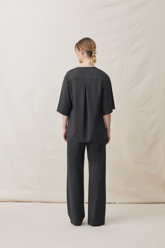 Wool Button Up