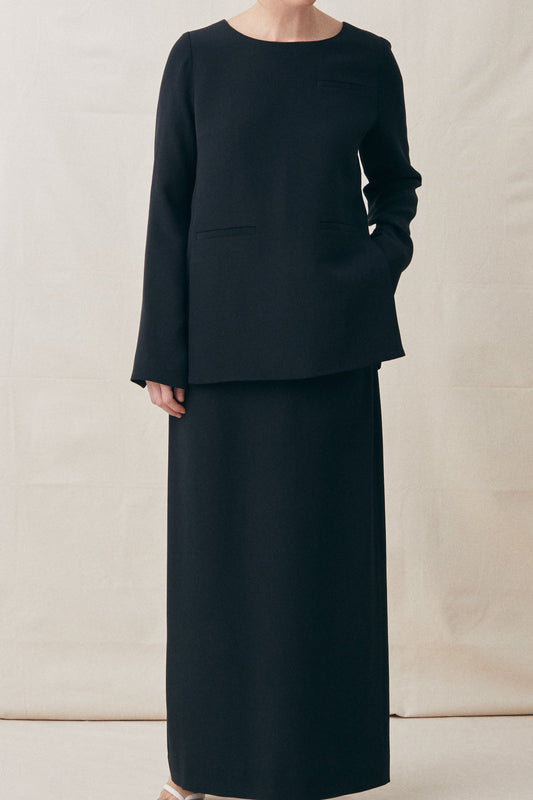 Silk Pullover Blazer (Specialty Fabric)