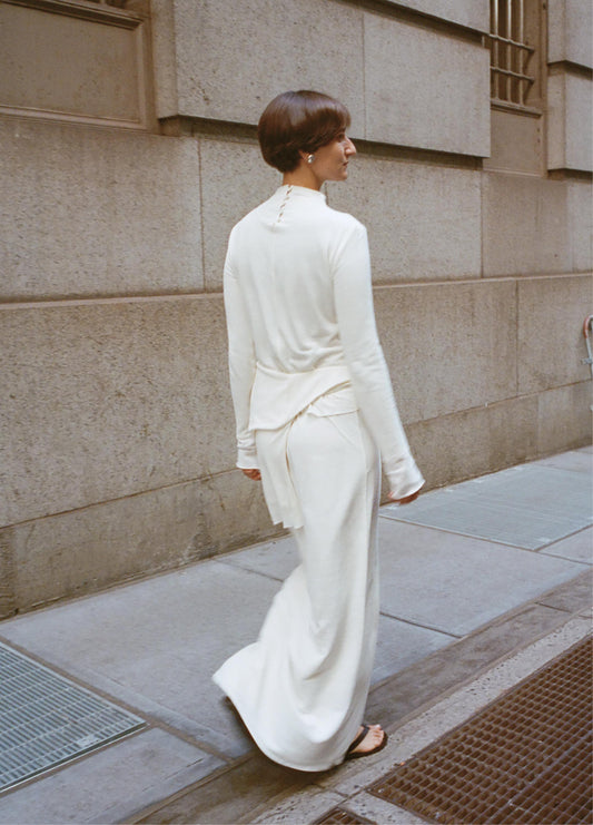 The Sometimes Sheer Top In Natural