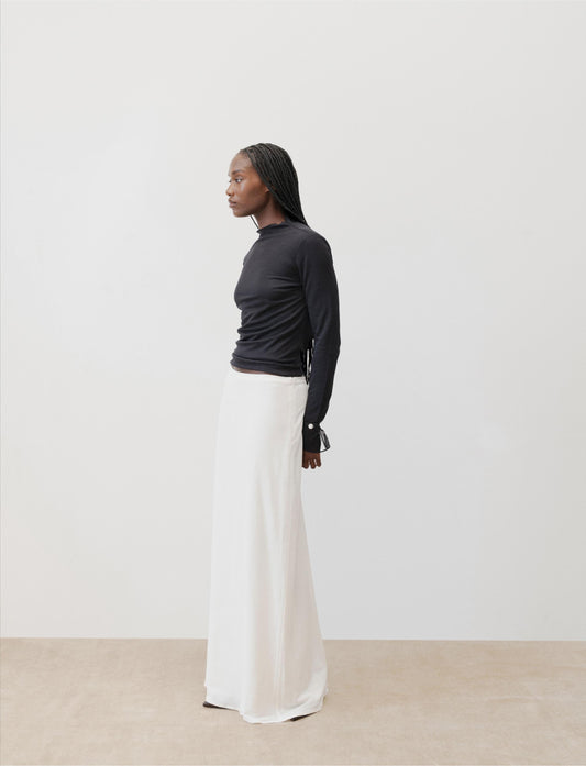 The Floor Skirt in Natural