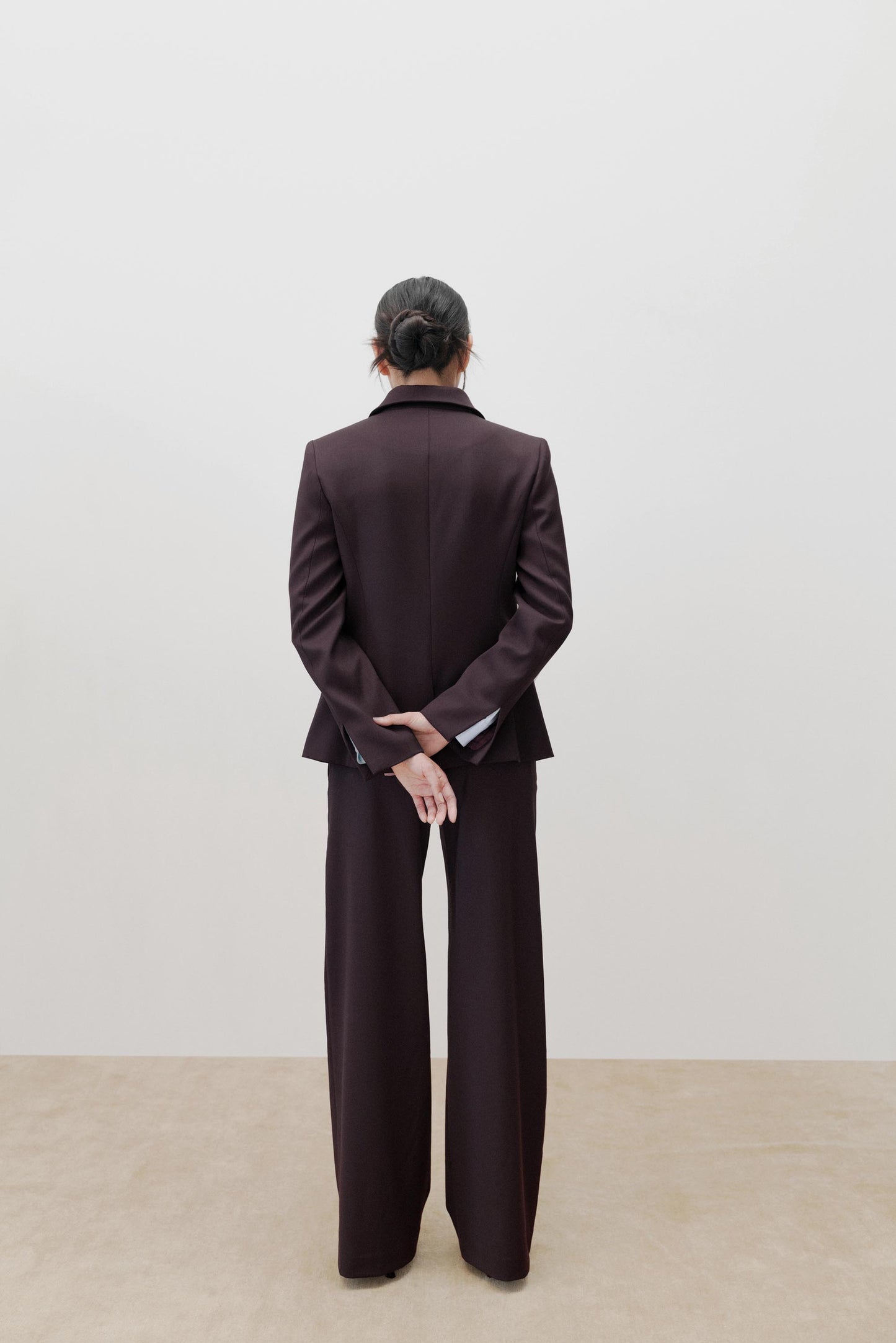 The Zip Up Blazer in Navy