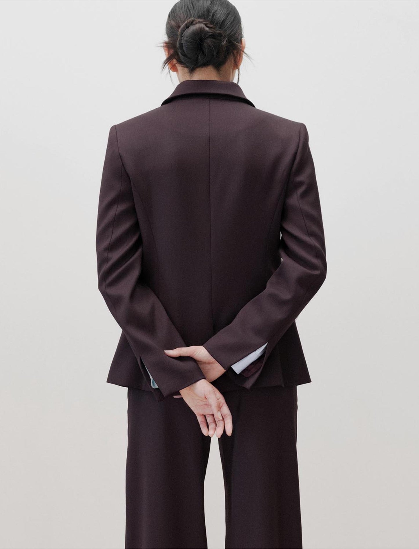 The Zip Up Blazer in Black